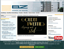 Tablet Screenshot of bozen.berufsschule.it